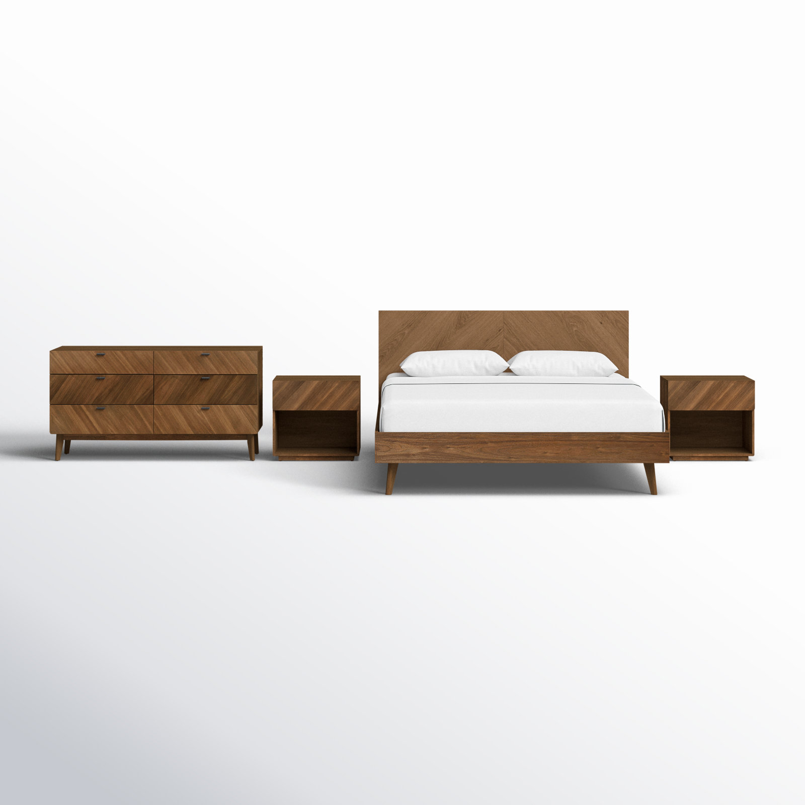 Aukai 4 Piece Bedroom Set