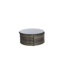 5 lits de jour pour patio avec auvent, coussins hydrofuges, structure, pour table de jardin-1065607739