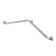 Peened L-Shaped Grab Bar