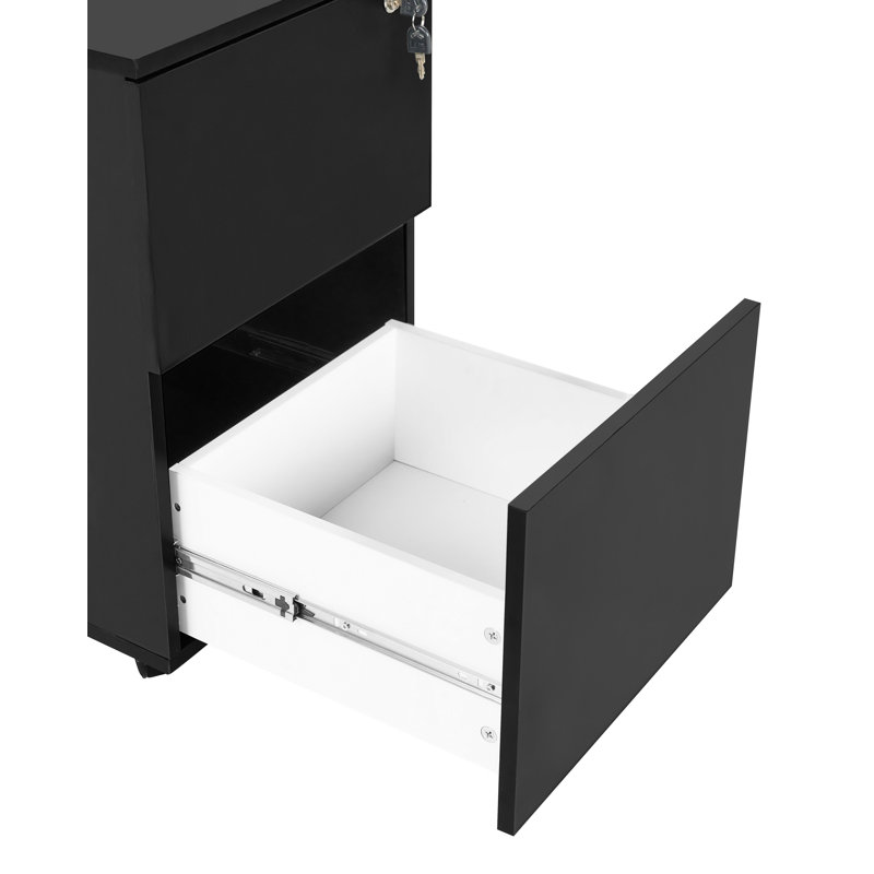 Johnson Storage Cabinet, Black
