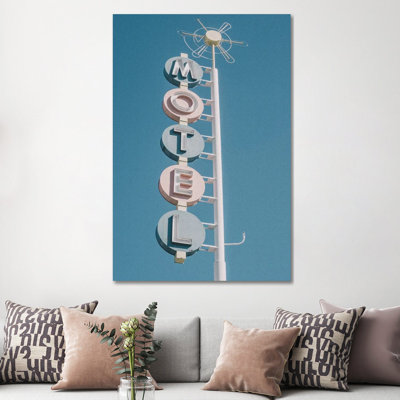 " Motel Retro Sign Photo "