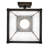 Rustic Lodge Solid Brass Armed Sconce