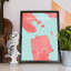 San Francisco City Map - No Frame Print-2095611107