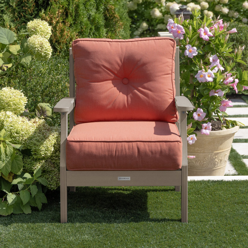 Lehigh Deep Seating Chair, Canvas Persimmon