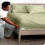 Ensemble de drap-housse en microfibre avec taie d'oreiller   -281352392-281352387