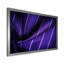 Tissu en soie lilas bleu avec une fine rayure blanche - reproduction sur toile-67381452-67381453