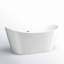 67'' x 32'' Freestanding Soaking Acrylic Bathtub-50499764-99334602