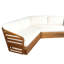 Ensemble de canapé Royal Acacia Patio V, beige