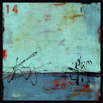 Blue Bay Marina No. 2 Print by Erin Ashley