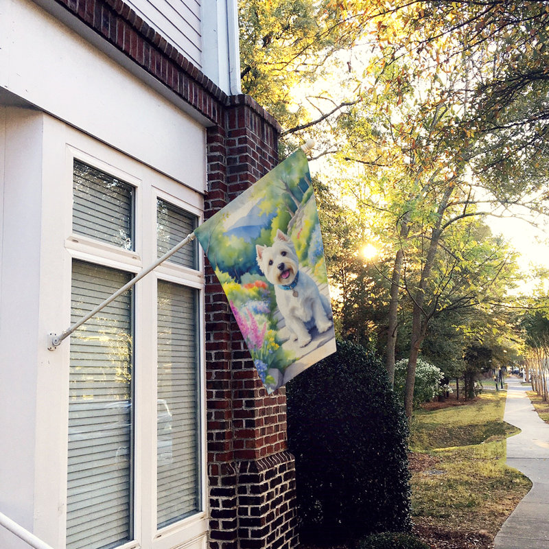 Tanera Double Sided 40'' H x 28'' W Polyester House Flag
