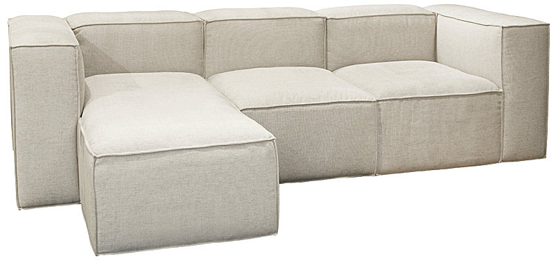 Turin Upholstered 95'' Sofa