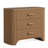 31.5'' Wide Fluted Nightstands, Oversized 3 Drawer Night Stand, Large Bedside End Table For Bedroom, Living Room-1135710335