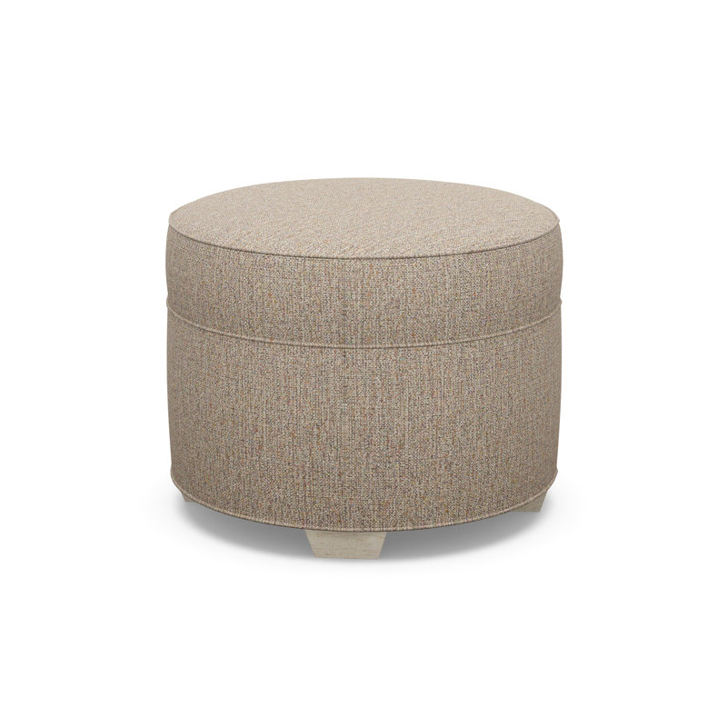 Round Ottoman, 9637-49, Sandstone