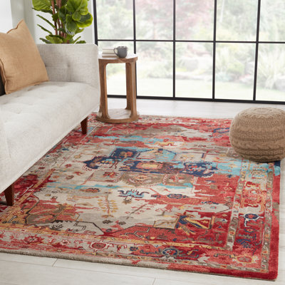 Hand Tufted Oriental Indoor Rug