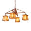 Rustic Lodge 4 - Light Chandelier