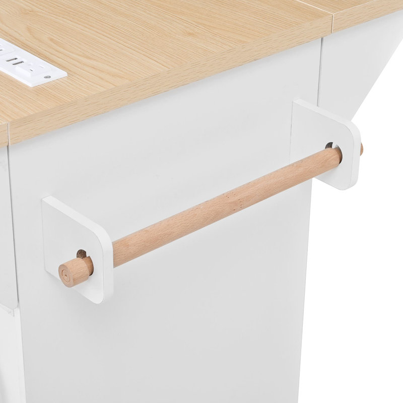 Seddon 47.24‘’ Extendable Kitchen Island