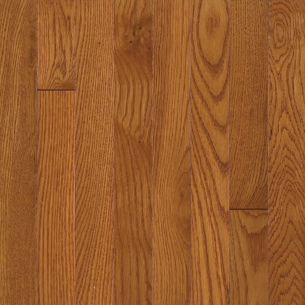Oak 3/4" Thick x 3-1/4" Wide x Varying Length Solid Hardwood Flooring Bruce Flooring 