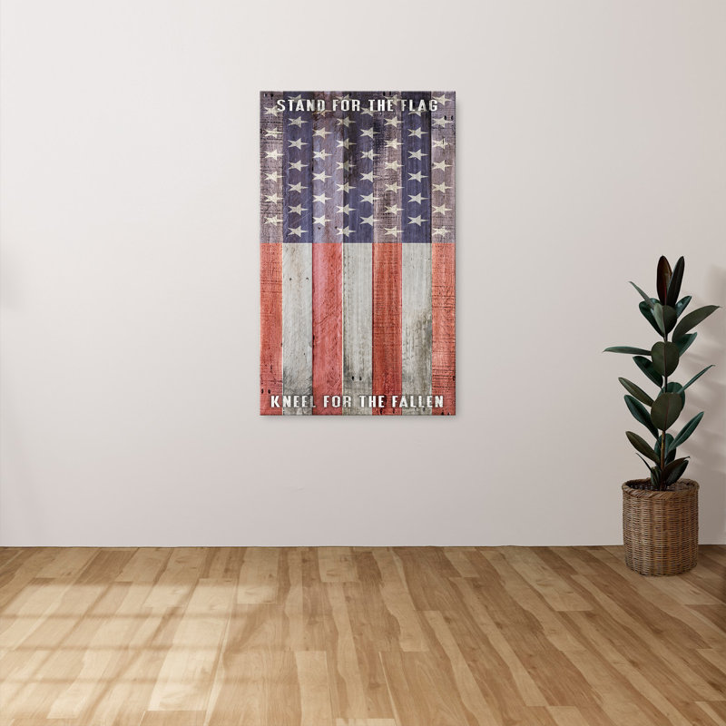 «Kneel for the Fallen» par CAD Designs, reproduction sur toile, H 30 po x l 18 po x P 1 po