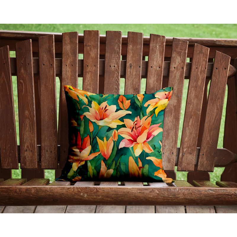 Other/No Pattern Outdoor Throw Pillow, 14" H x 14" W