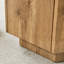 Table basse hexagonale avec tiroirs
