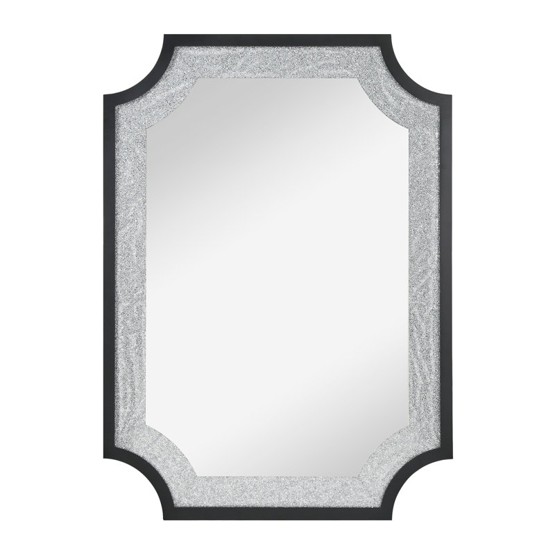 Escarment Metal Window Pane Mirror