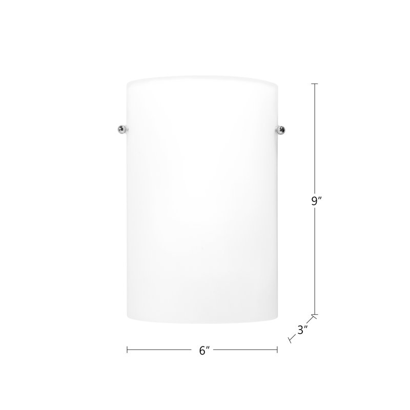 Hudson 1 - Light Flush Mounted Sconce