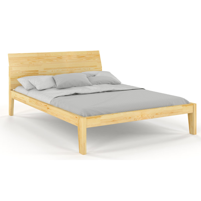 Jovanni Solid Wood Bed, Pine, European Kingsize (160 x 200 cm)
