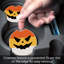 Ensemble de 2 sous-verres en pierre Spooky Candy