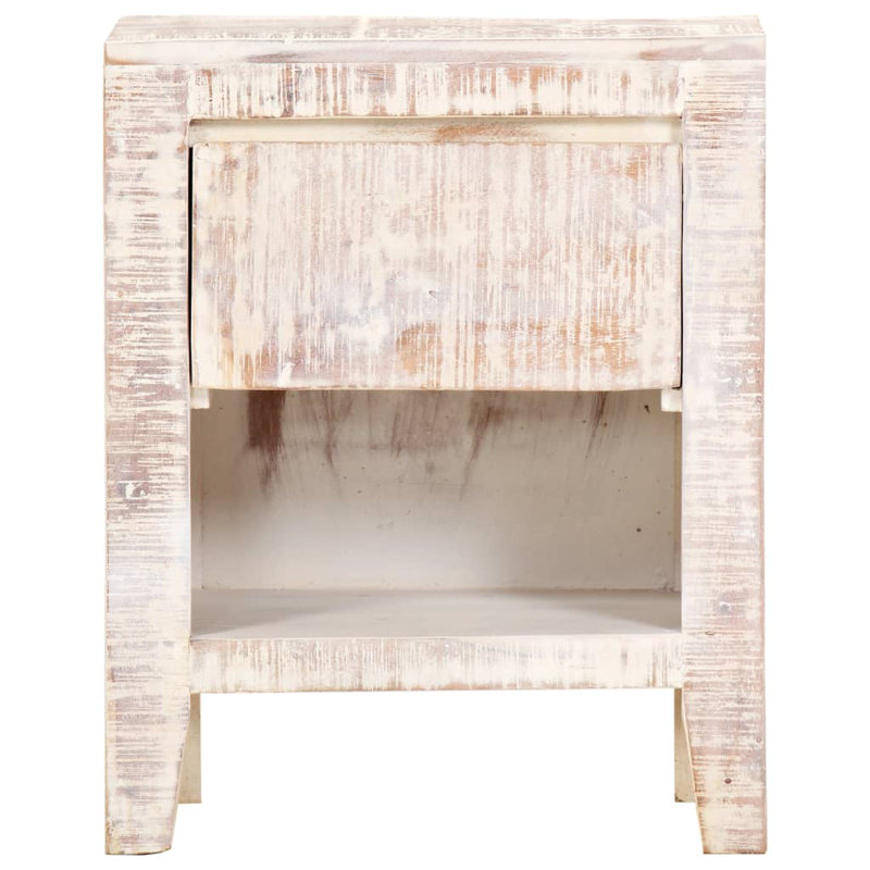 Franz 40cm W Solid Wood Bedside Table