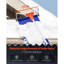 4.1-17.2 ft Snow Roof Rake 17 in Aluminum Blade with Wheels & Snow Slide