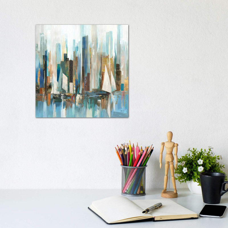 Regatta I 1 Piece Wrapped Canvas Painting, 30.48 cm H x 30.48 cm W