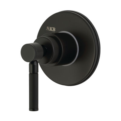 Kingston Brass Kaiser Single-Handle Wall Mount Three-Way Diverter Valve with Trim Kit