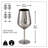 Set Of 4 Long Stem Wine Glasses