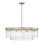 Lustre cylindrique à intensité variable 9 lumières Rodrico