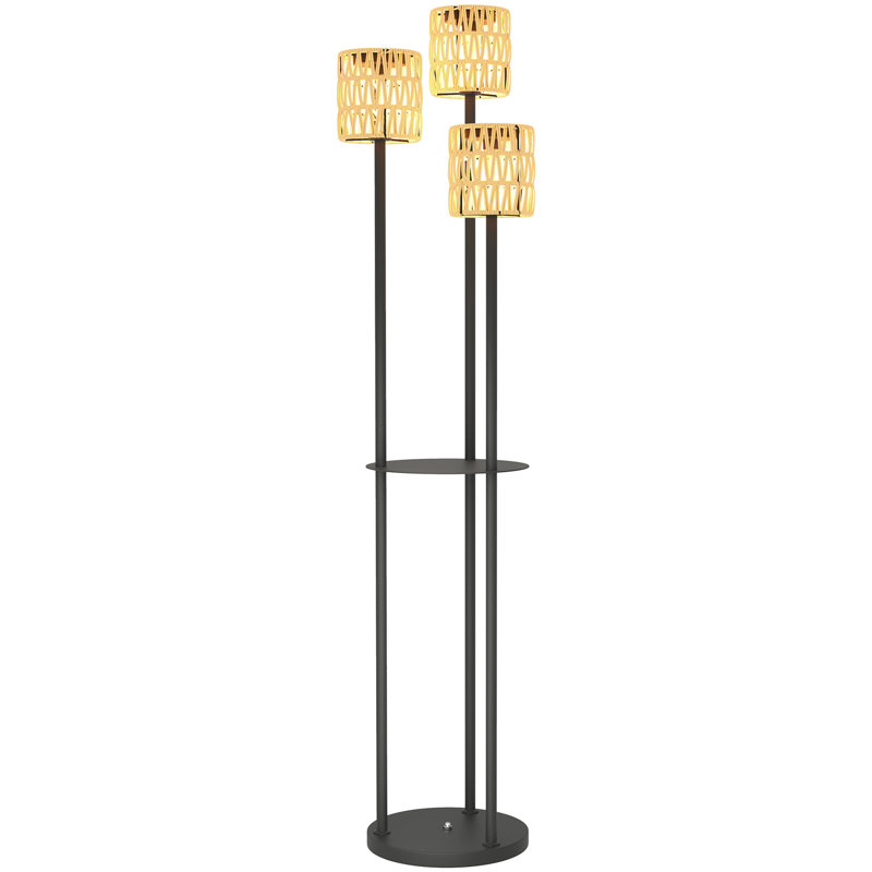 144Cm H Solar Powered Outdoor Floor Lamp