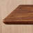 Solid wood dining table rectangular black walnut-107556566