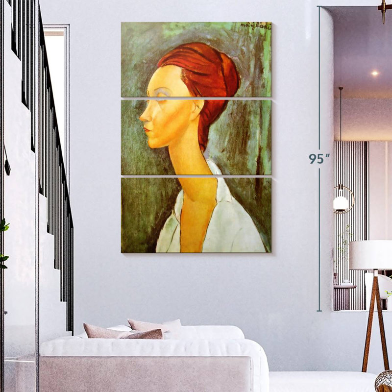 Leisha, portrait de Lunia, H 74 po x l 48 po