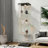 64"H Glass Display Cabinet, Storage Cabinet, Wine Cabinet, Bookcase With A Variety Of Colors Battery-Powered Paipai Light And Adjustable Floor Feet Suitable For Uneven Ground