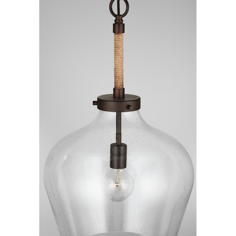 Saxatil 1 - Light Single Pendant, Bronze
