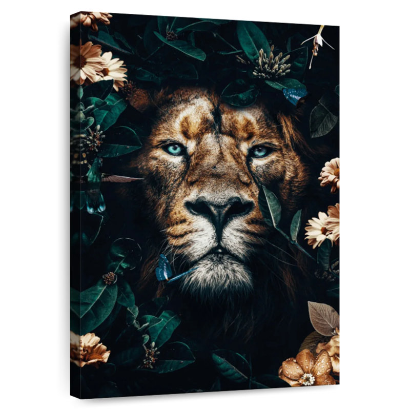 Brampt Lion I, 39" H x 26" W