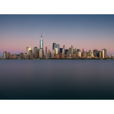 Skyline New York Afterglow Print by Frank Peters