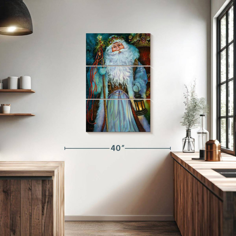 Lelend Old Fashioned Santa, 38'' H x 24'' W