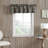 Floral Tailored 60'' W Window Valance in