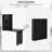 Preece Drop Leaf L-Shape Floating Desk