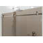 Equinox 56 - 60 in. x 60 in. Fully Frameless Bronze Tinted Sliding Bathtub Door-1980052071
