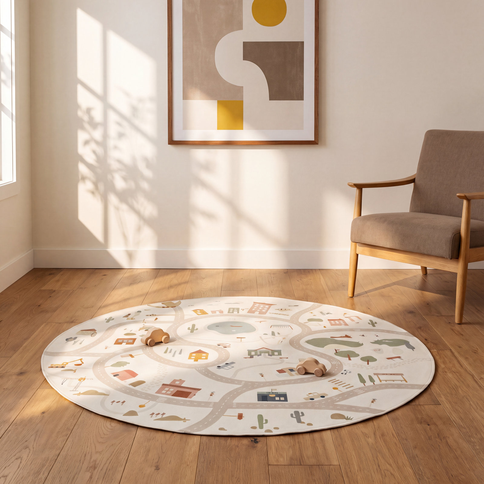 54'' L Leather Playmat
