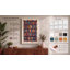 Bookshelf in Colour Modern - Wrapped Canvas-1741670905-1741670909