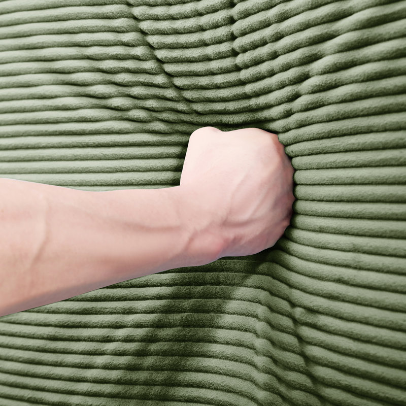 28 velours côtelé avec sièges ergonomiques surdimensionnés et combinaisons modulaires, dimensions et options de disposition flexibles