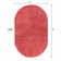 Asalia Solid Low-Pile Red Rug
