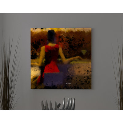 « ébènes on the town 1 femme africain american », reproduction d’impression sur toile